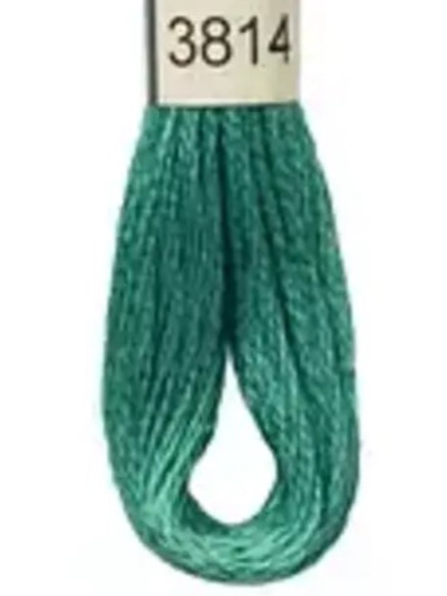 DMC Mouline No. 117 ensfarget brodergarn bomull
