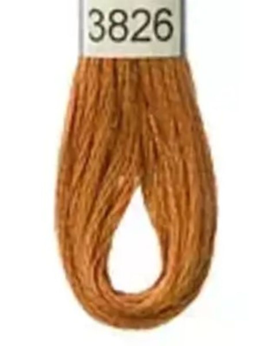 DMC Mouline No. 117 ensfarget brodergarn bomull