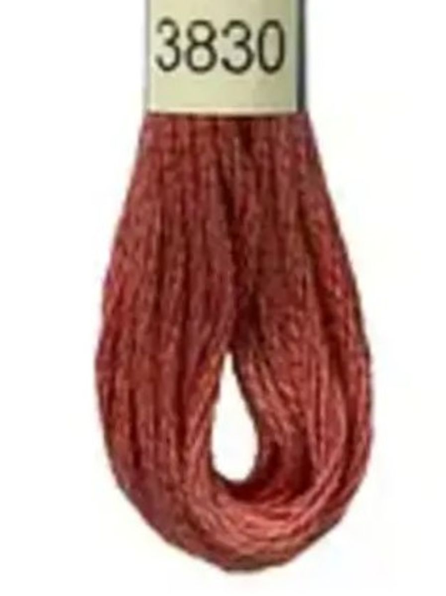 DMC Mouline No. 117 ensfarget brodergarn bomull