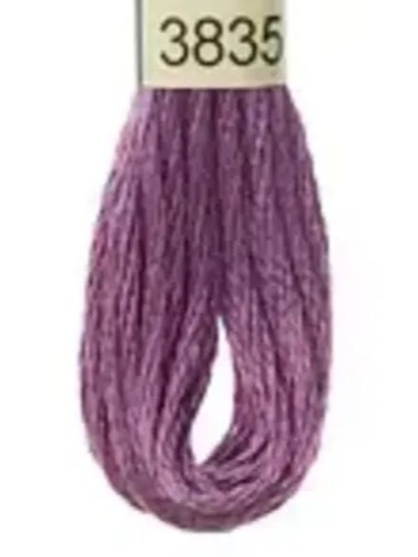 DMC Mouline No. 117 ensfarget brodergarn bomull