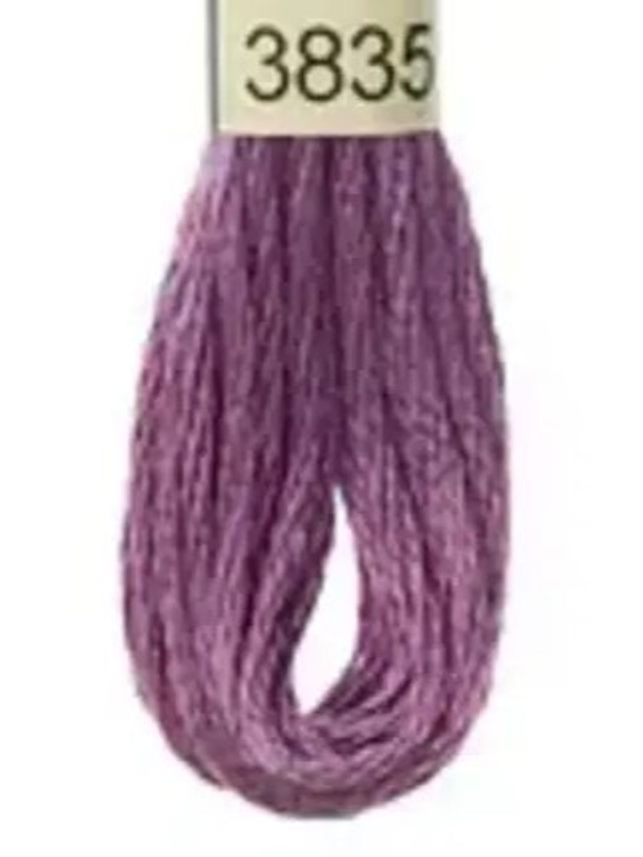 DMC Mouline No. 117 ensfarget brodergarn bomull