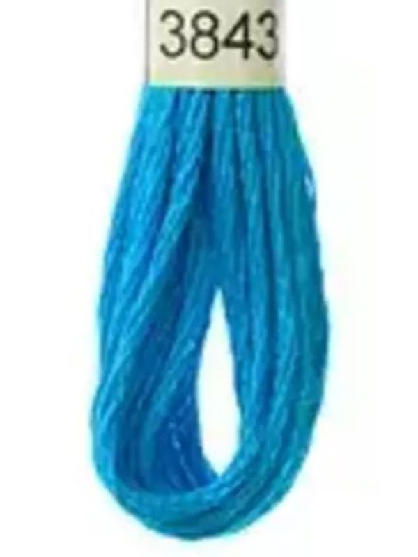 DMC Mouline No. 117 ensfarget brodergarn bomull