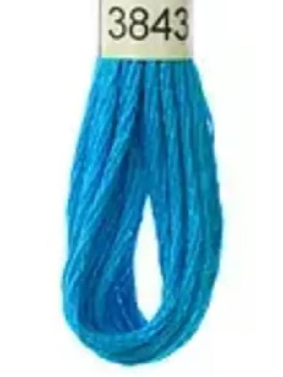 DMC Mouline No. 117 ensfarget brodergarn bomull