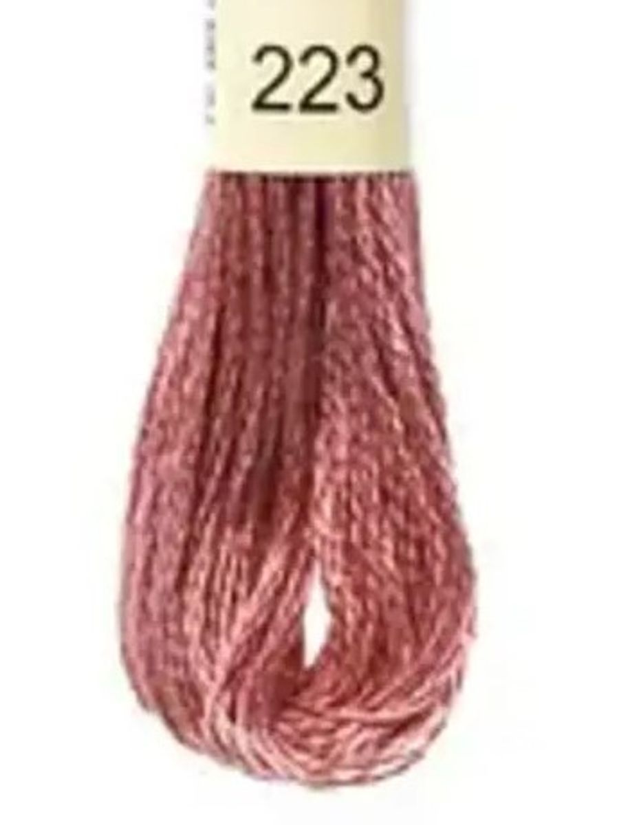 DMC Mouline No. 117 ensfarget brodergarn bomull