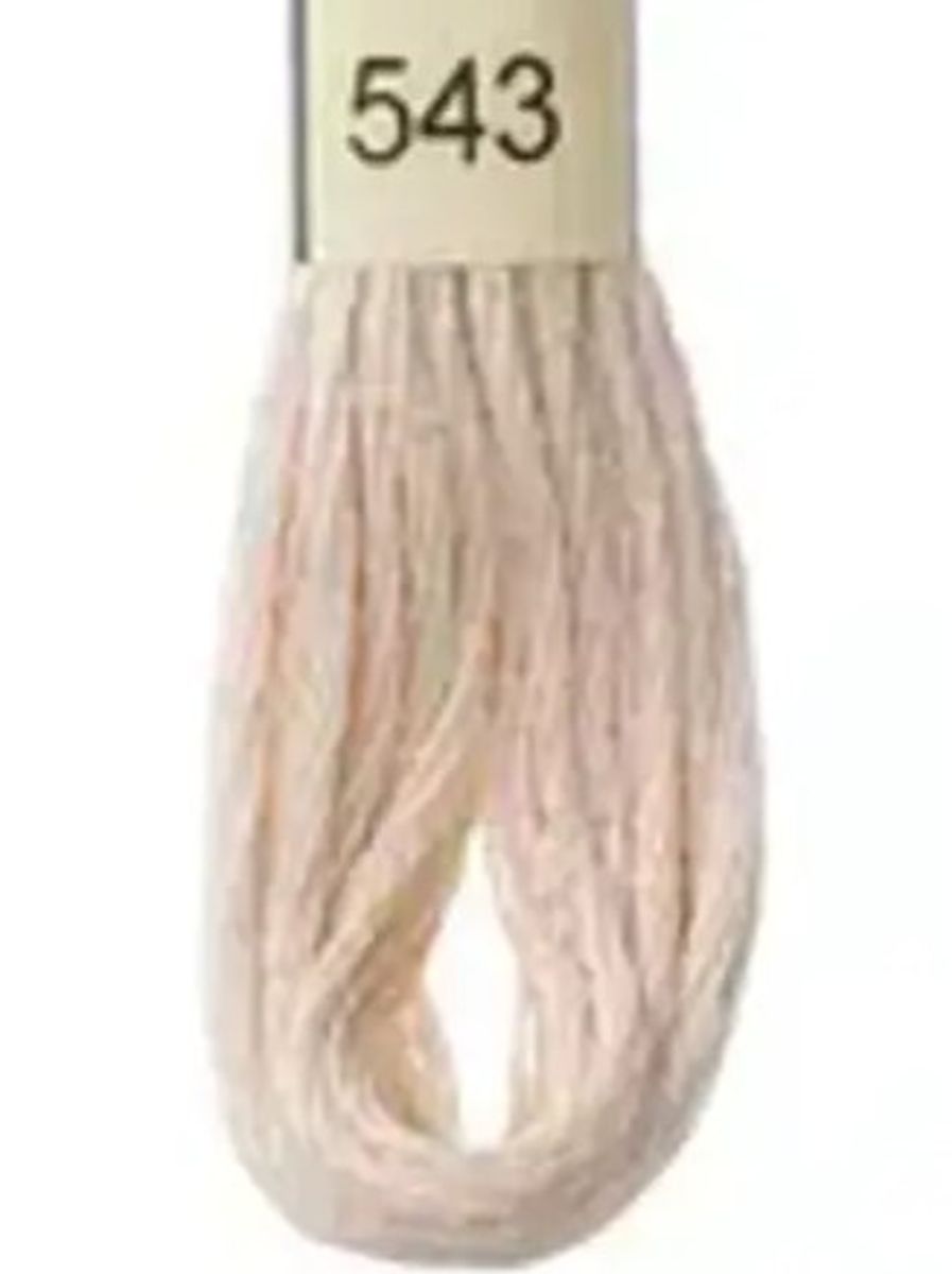 DMC Mouline No. 117 ensfarget brodergarn bomull