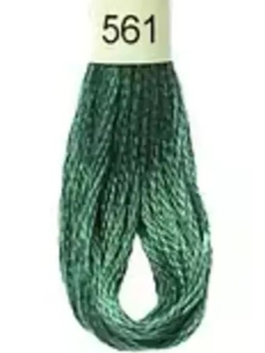 DMC Mouline No. 117 ensfarget brodergarn bomull