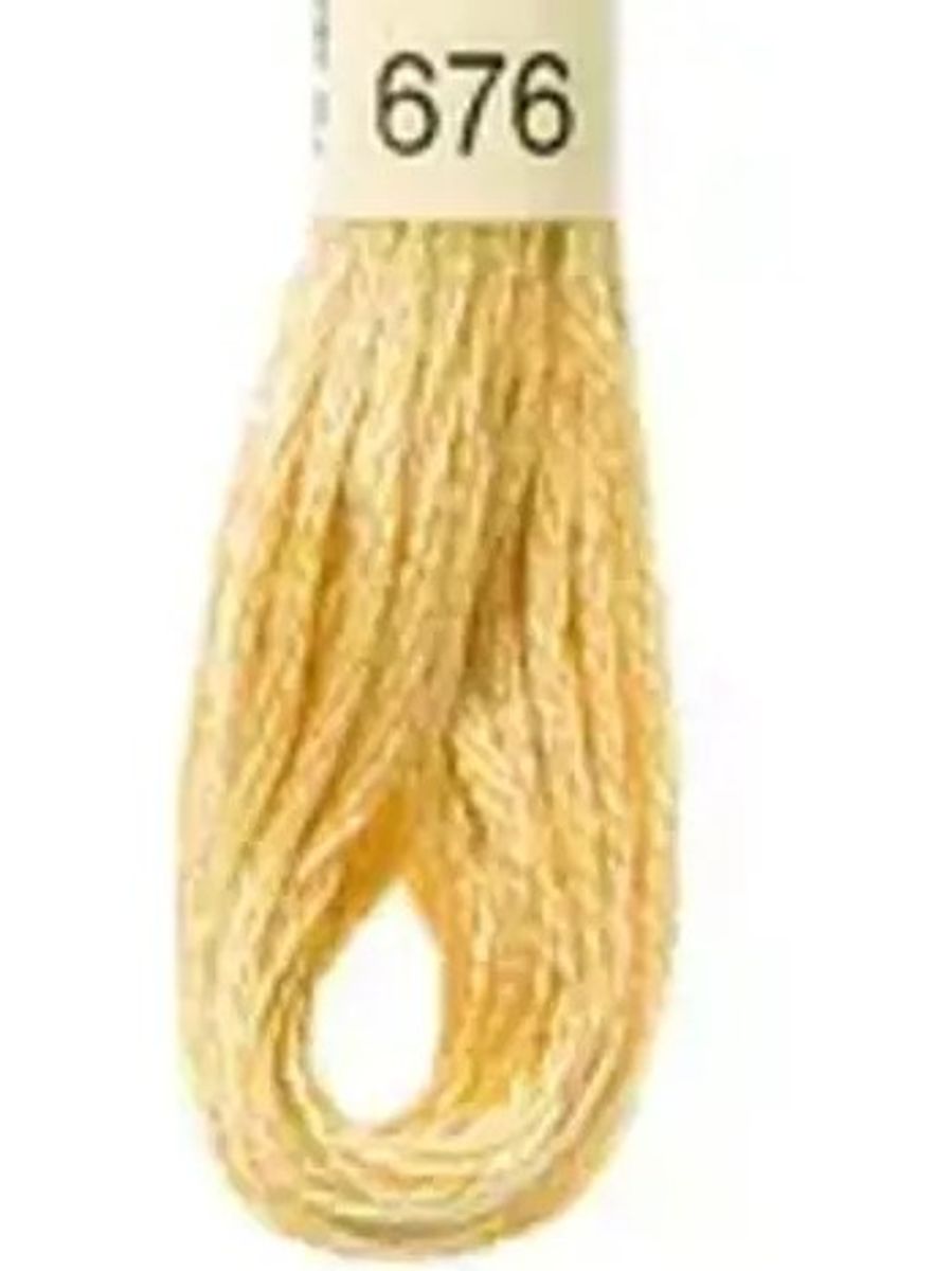 DMC Mouline No. 117 ensfarget brodergarn bomull