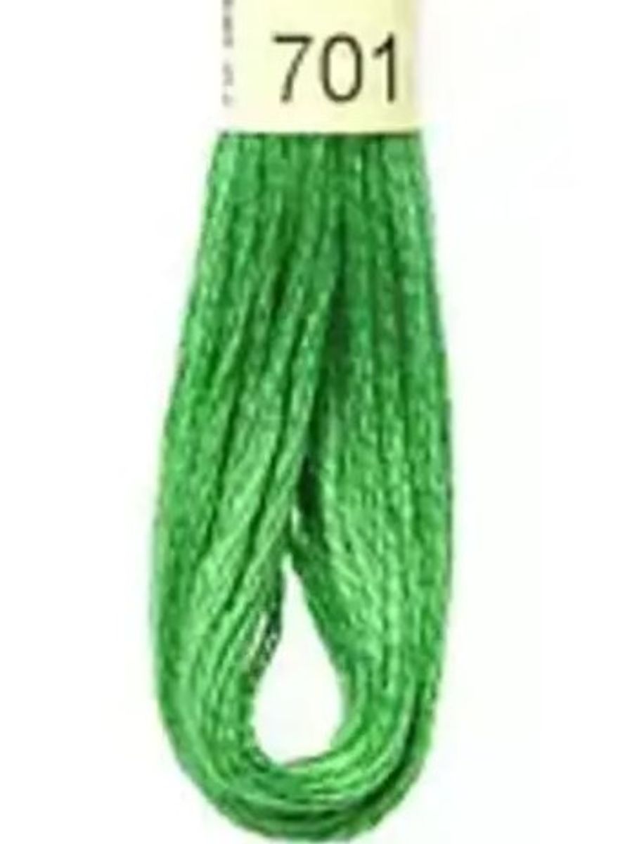 DMC Mouline No. 117 ensfarget brodergarn bomull