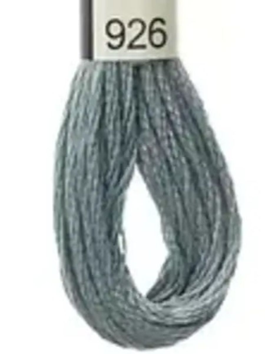 DMC Mouline No. 117 ensfarget brodergarn bomull