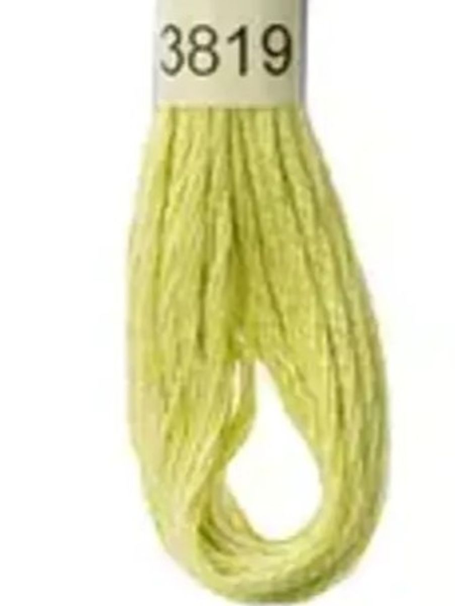 DMC Mouline No. 117 ensfarget brodergarn bomull