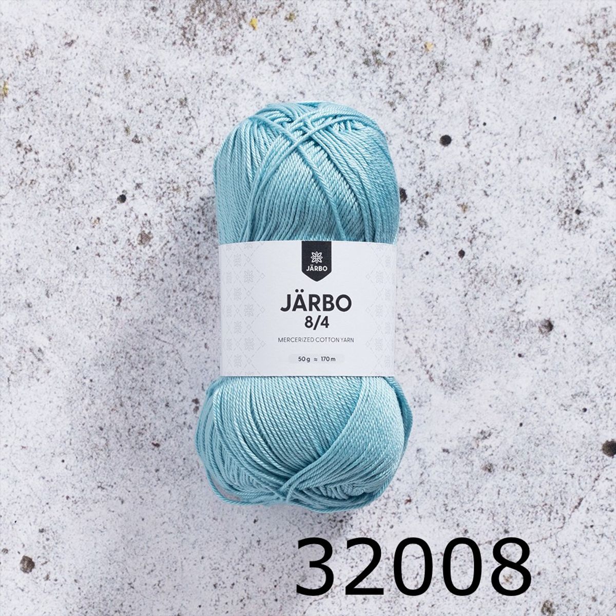 Järbo 8/4 bomullsgarn 50 gram - flere farger