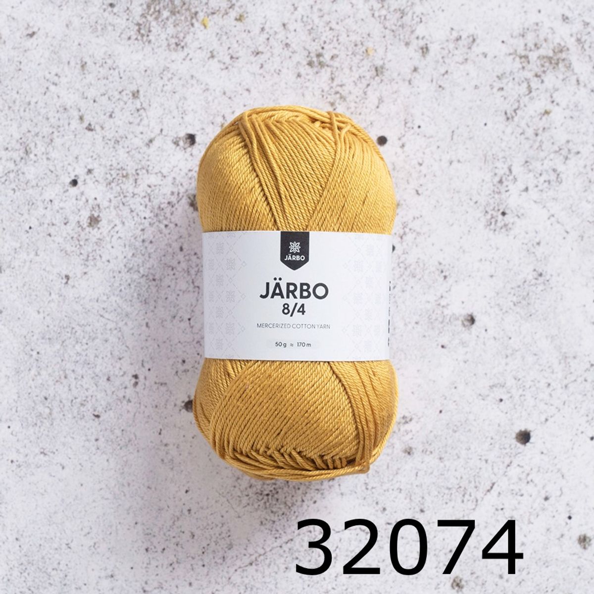 Järbo 8/4 bomullsgarn 50 gram - flere farger