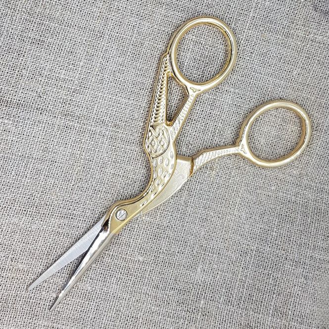 Hovedbilde Brodersaks forgylt stork stor