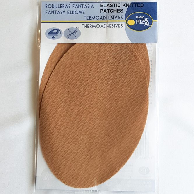 Hovedbilde Albulapp jersey beige elastisk reparasjonslapp